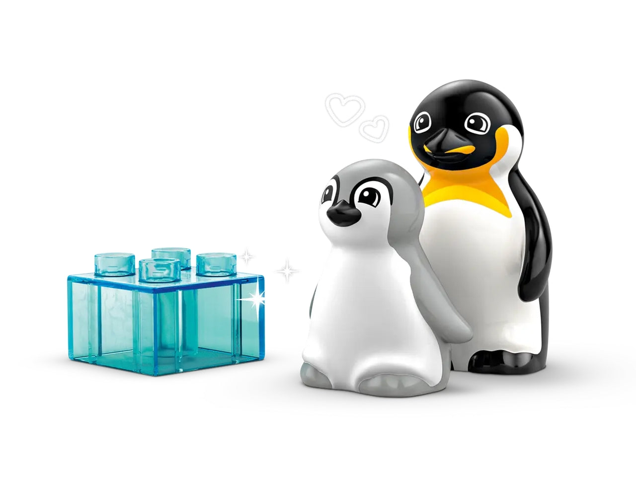 Lego Duplo town famiglie di animali: pinguini e leoni 10 pezzi per etÃ  2+ 10442