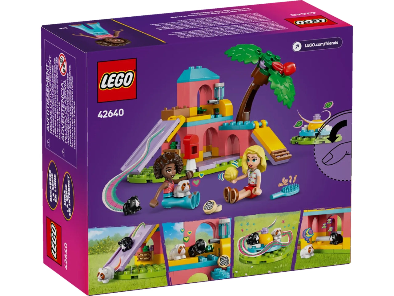 Lego Friends il parco giochi dei porcellini dâindia 86 pezzi per etÃ  5+ 42640