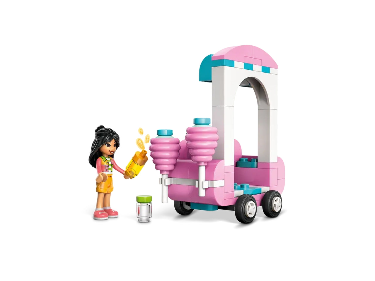 Lego Friends bancarella di zucchero filato e scooter 110 pezzi per etÃ  6+ 42643