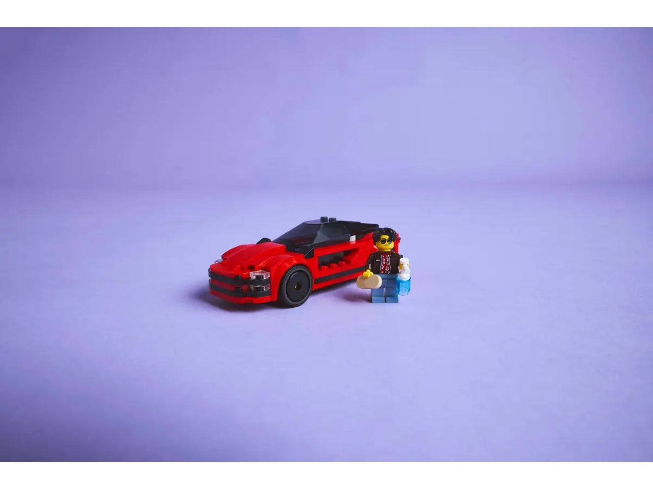 Lego City great vehicles auto sportiva rossa 109 pezzi per etÃ  5+ 60448