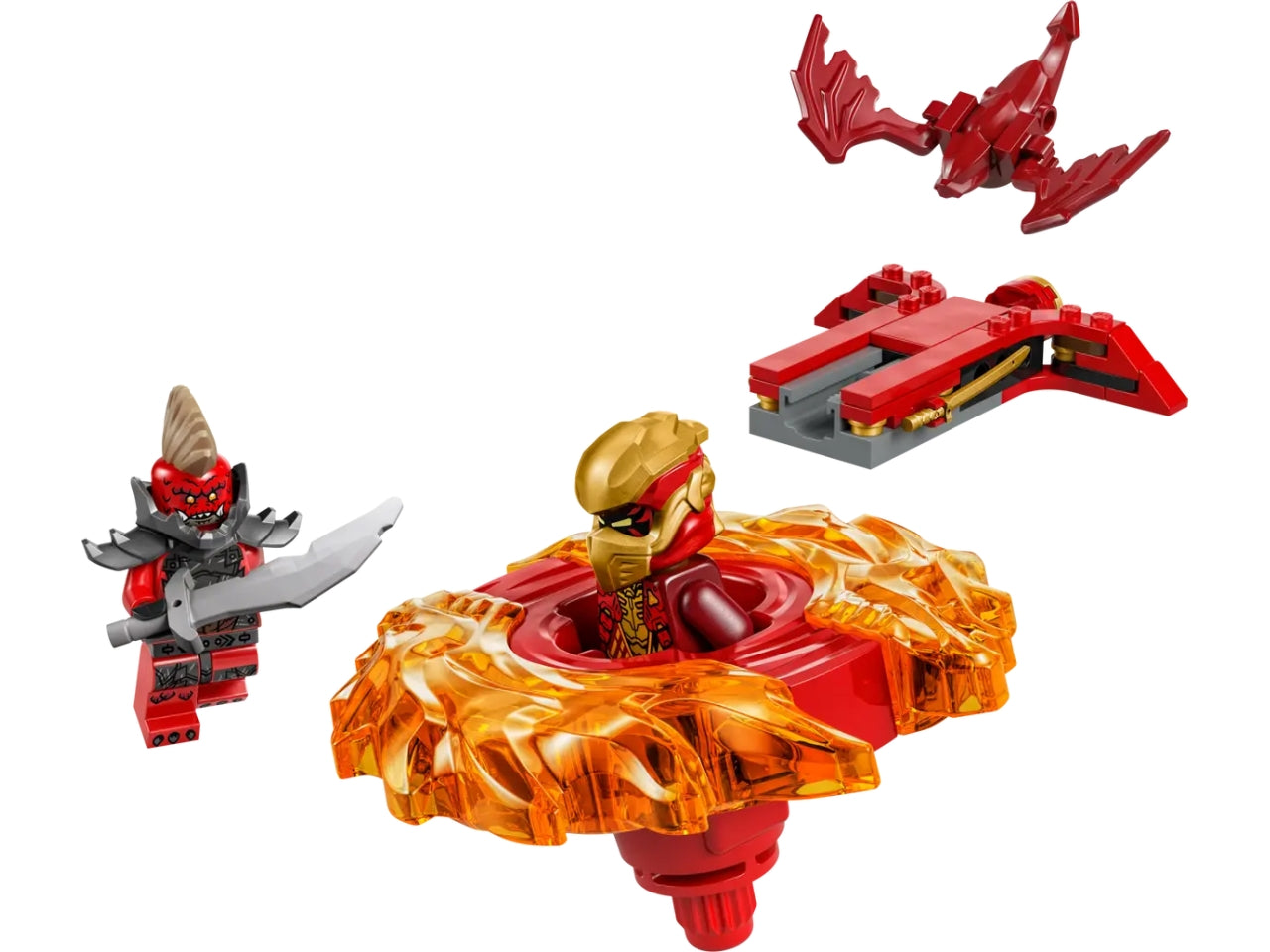 Lego Ninjago spinner del drago spinjitzu di kai 54 pezzi per etÃ  6+ 71823 $