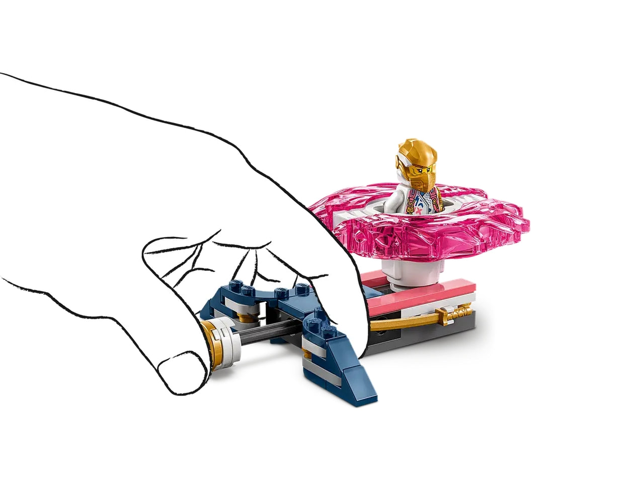 Lego Ninjago spinner del drago spinjitzu di sora 56 pezzi per etÃ  6+ 71824