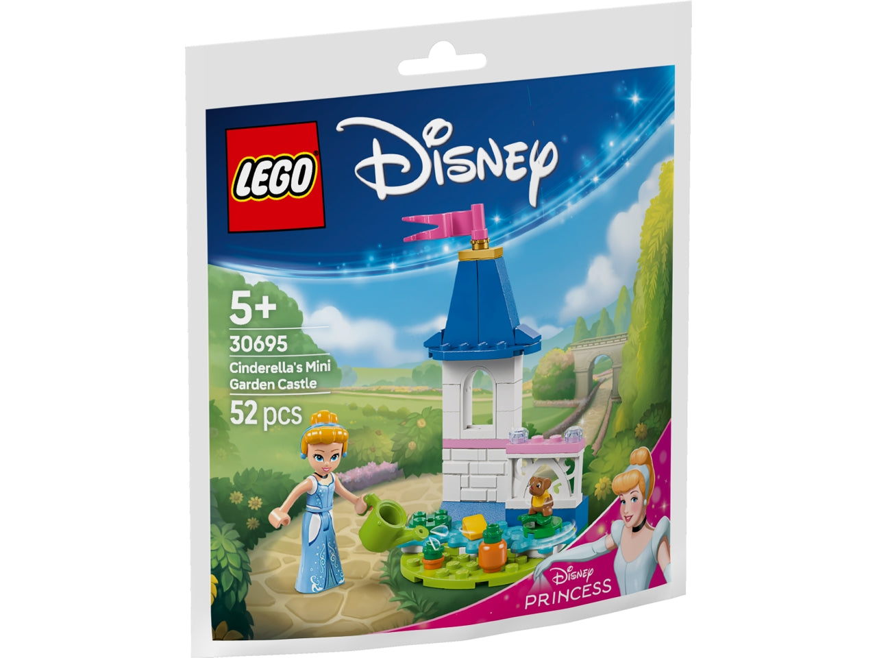 Lego Recruient bags mini-castello di cenerentola 30695