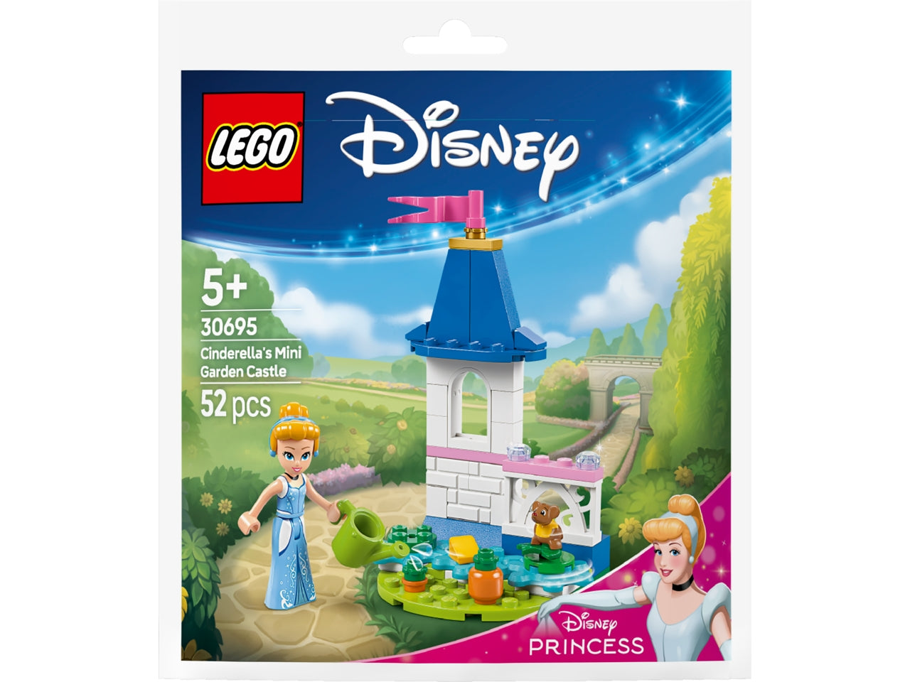 Lego Recruient bags mini-castello di cenerentola 30695