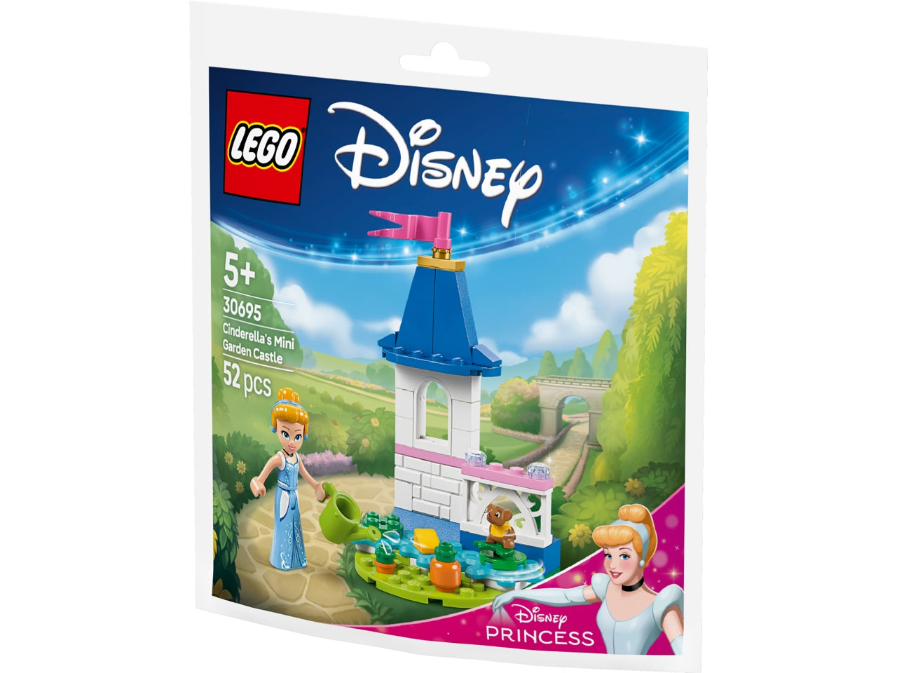 Lego Recruient bags mini-castello di cenerentola 30695