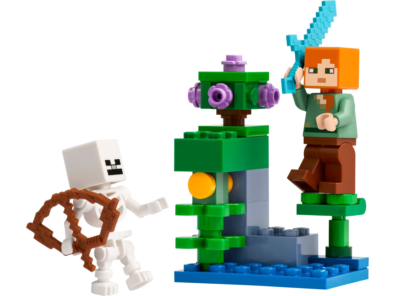 Lego Recruient bags duello nella grotta lussureggiante 30705