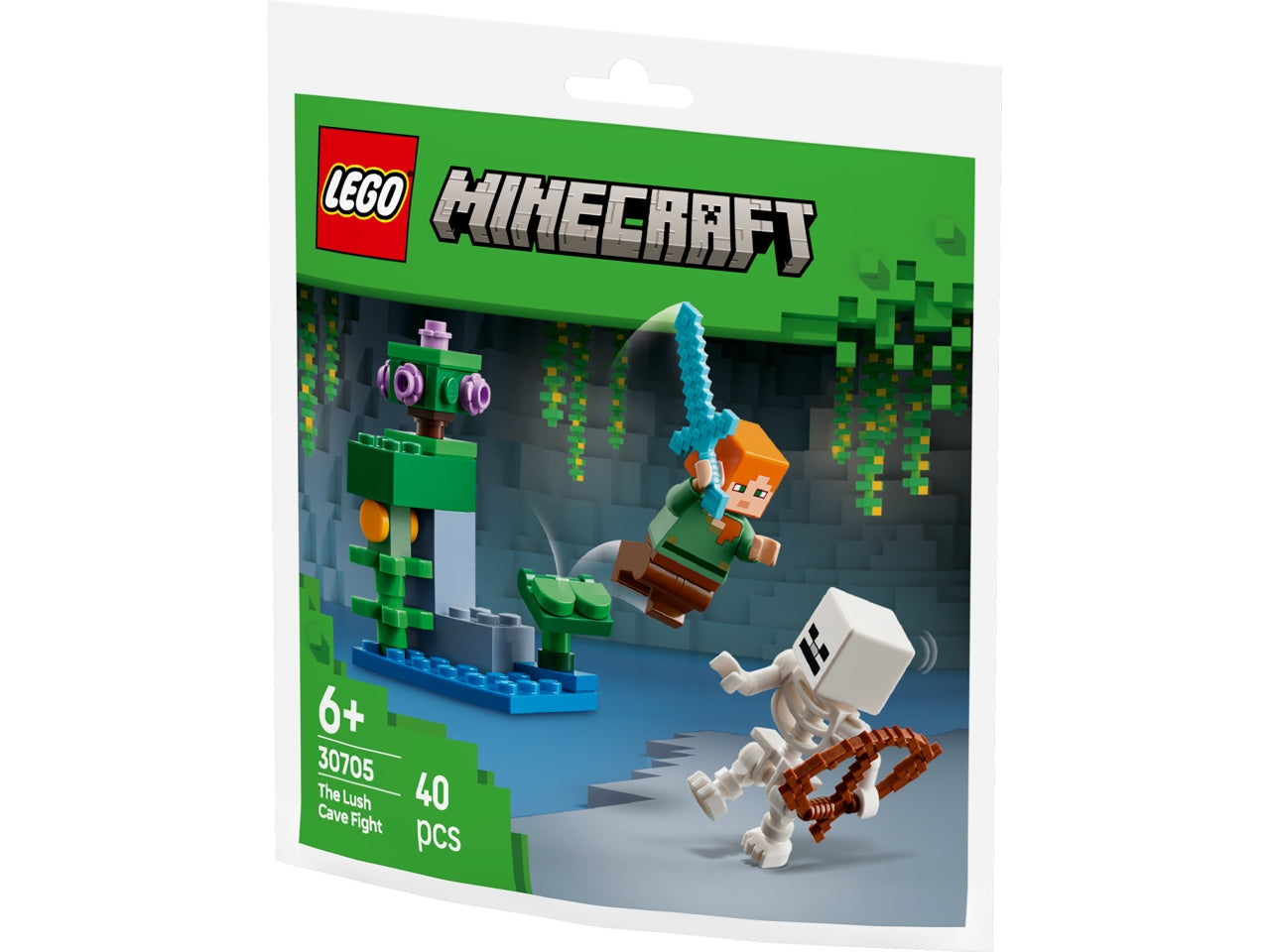 Lego Recruient bags duello nella grotta lussureggiante 30705