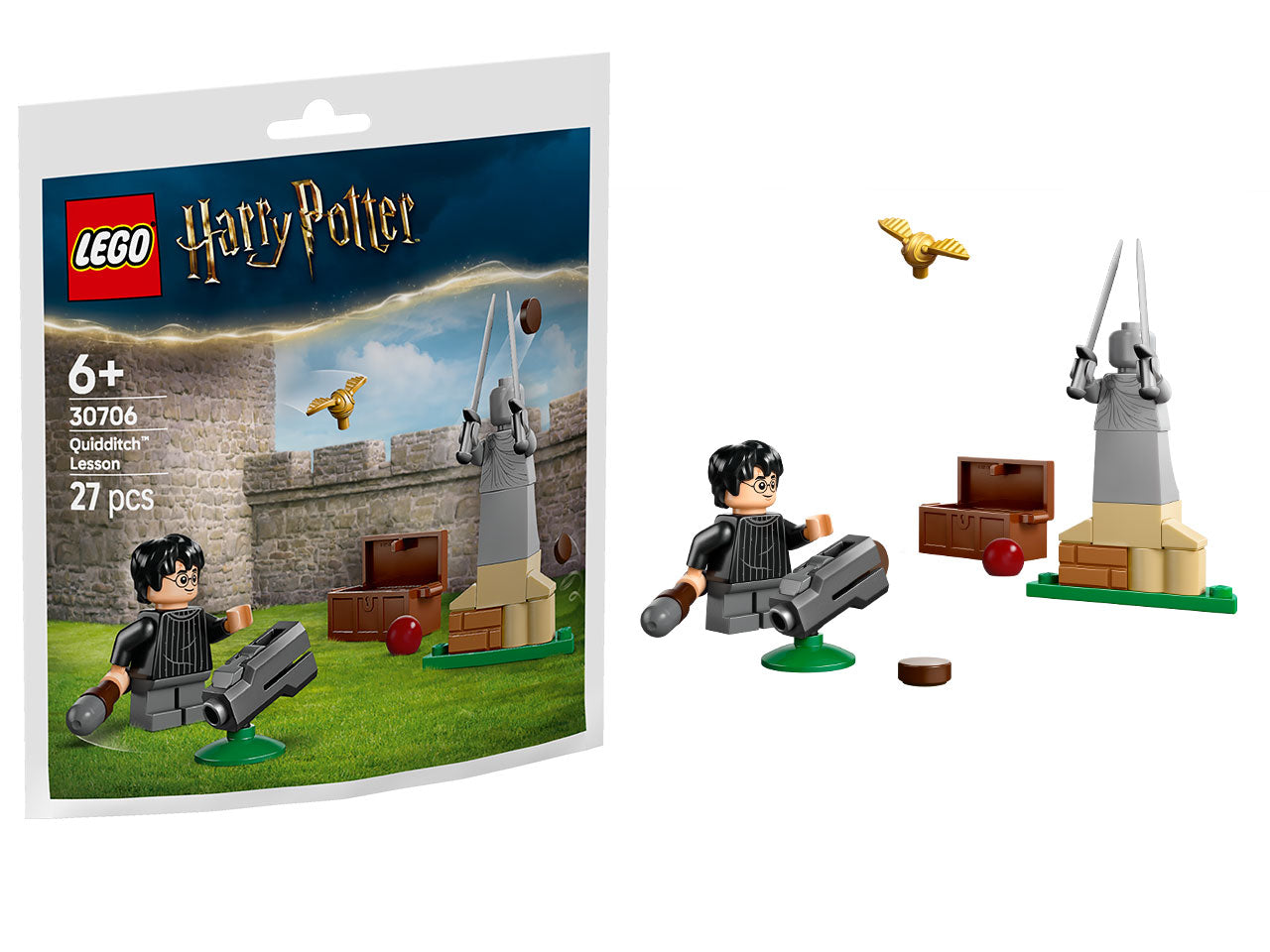 Lego Recruient bags lezione di quidditch 30706