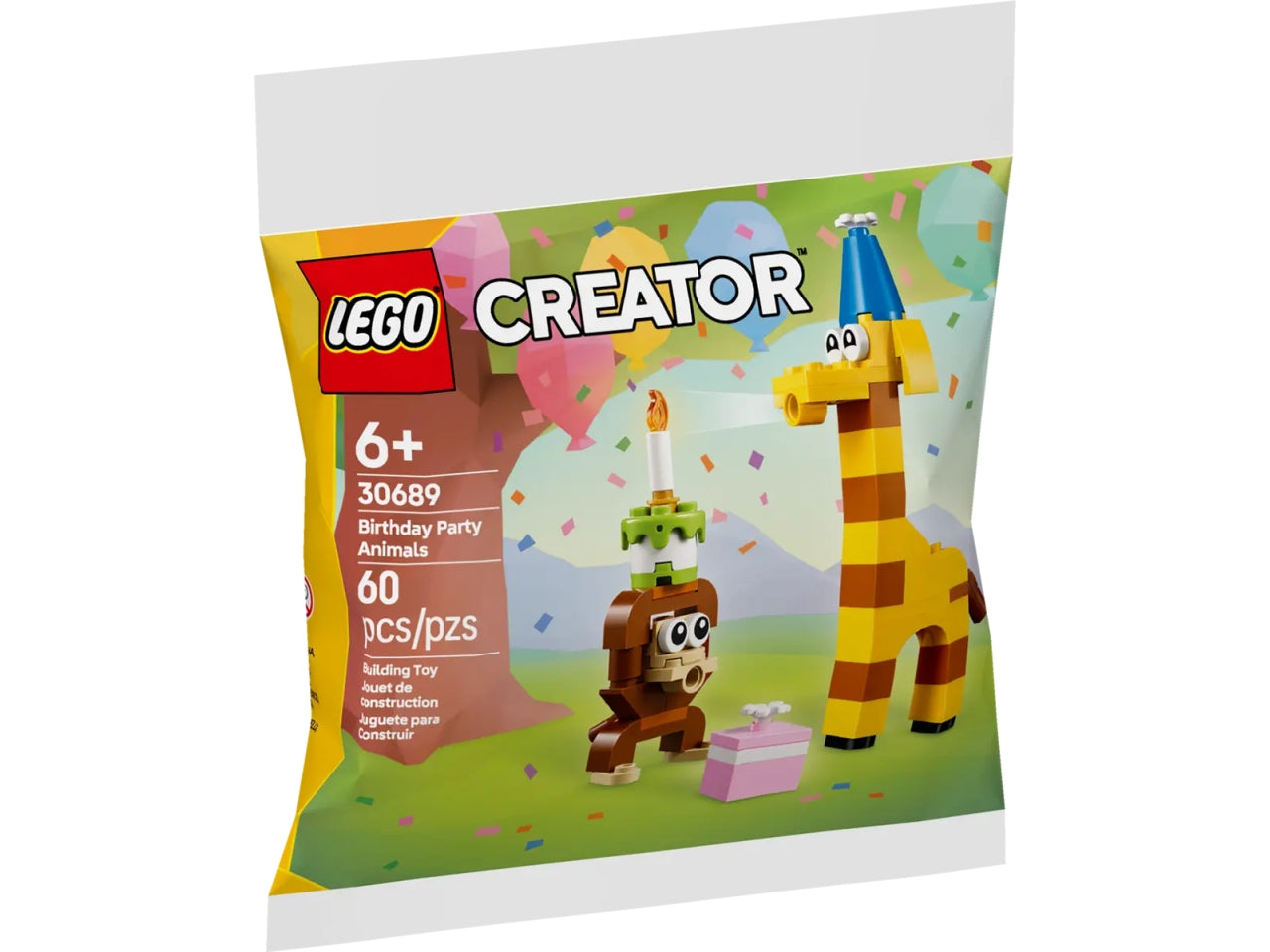 Lego Recruient bags animali della festa di compleanno 30689
