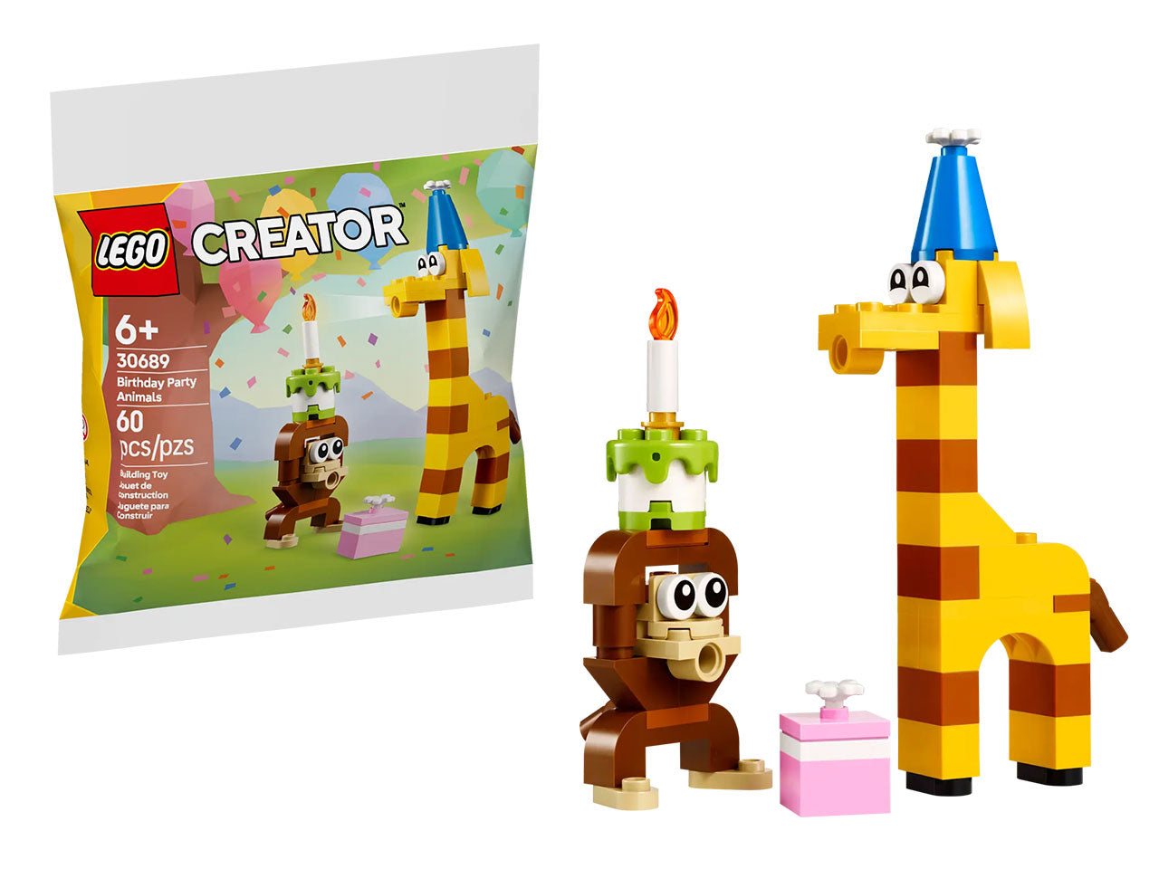 Lego Recruient bags animali della festa di compleanno 30689