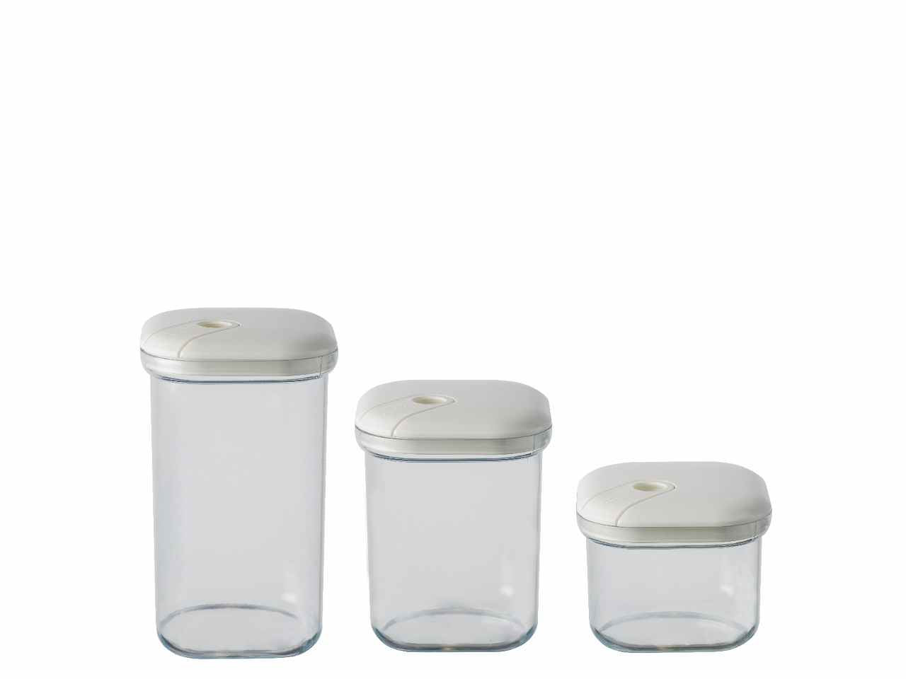 Omada barattolo pull box 3 pezzi avorio m6933ao