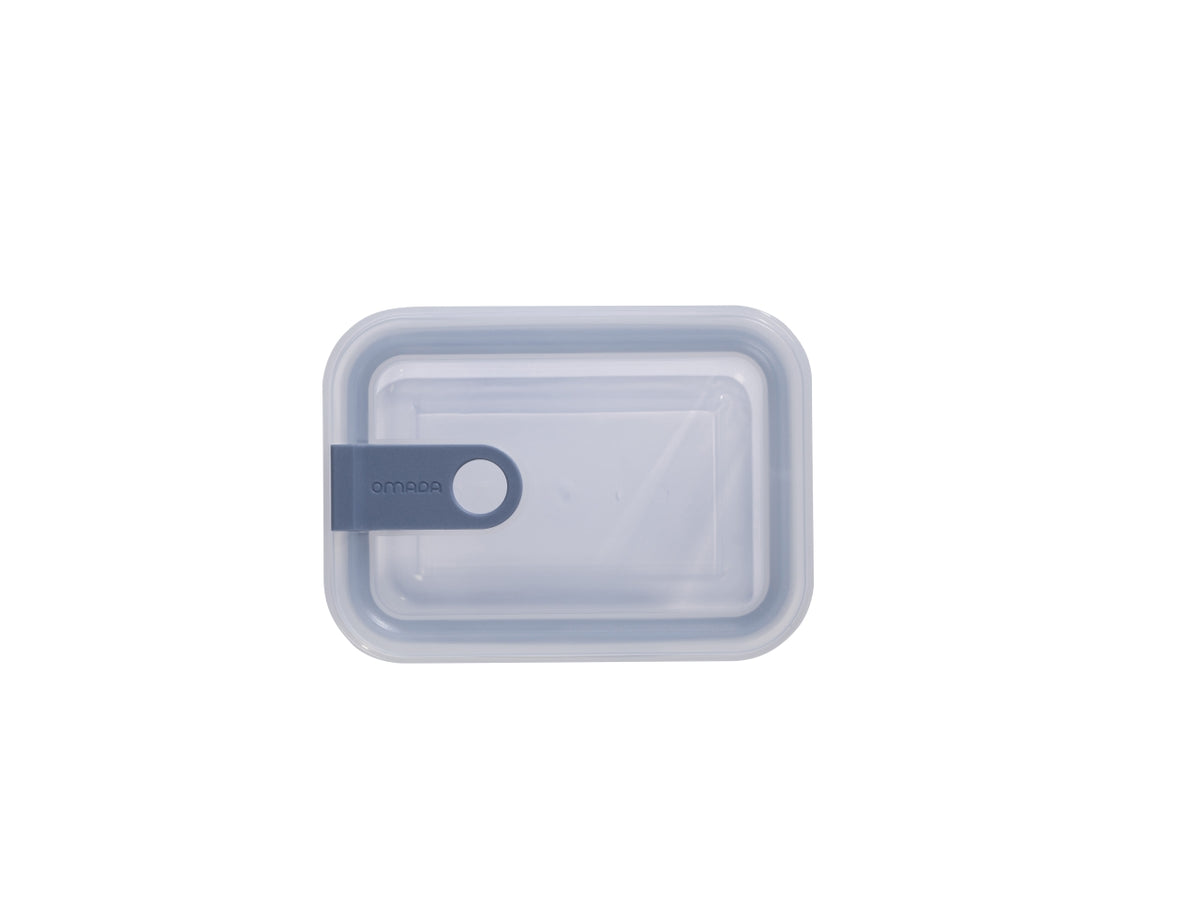 Contenitore rettangolare 1l 12,8x17,8xh.9,5cm colore blu avio