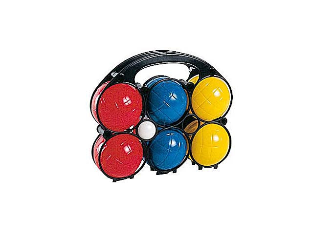 Bocce da spiaggia diametro 74mm - 6 pezzi c/boccini