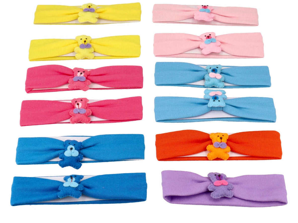Fascia baby colorata c/orsetto fs1050