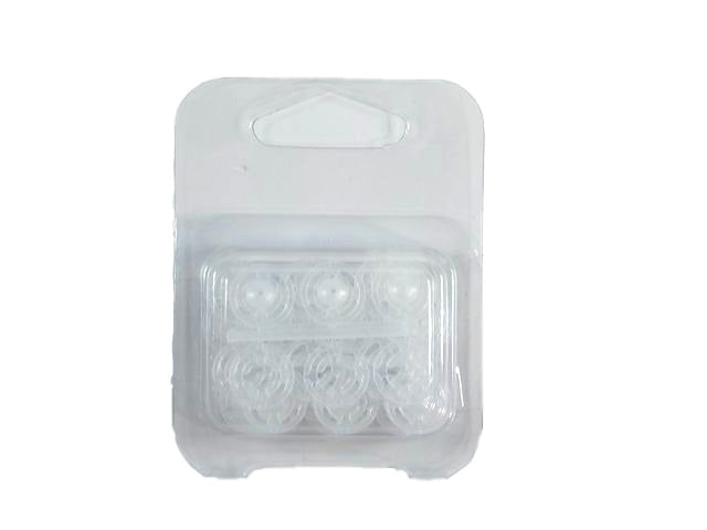 Aut.plastica trasp.n6 15mm.18 cop.56395