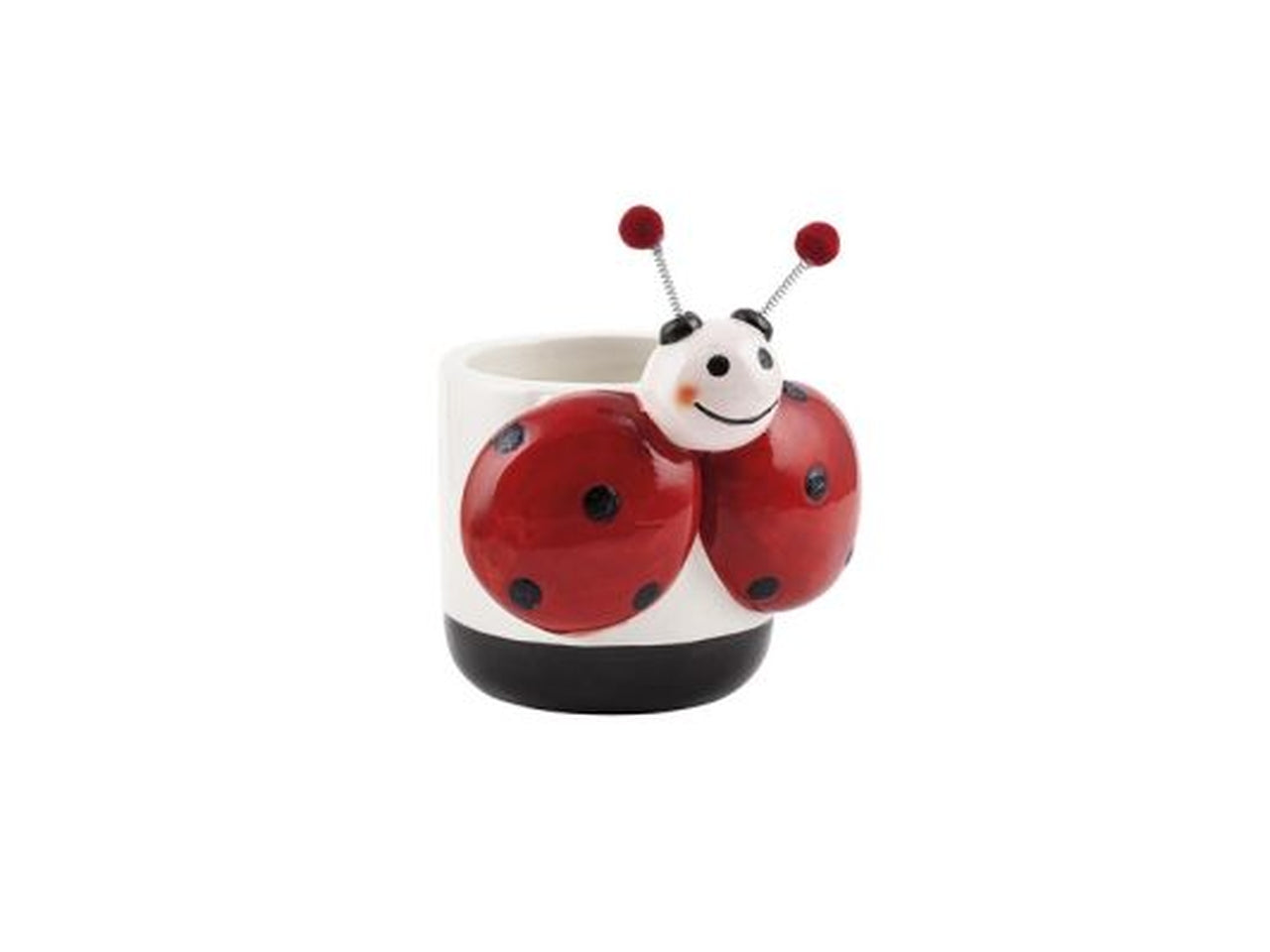 Cilindro coccinella ceramica h.115x95x95