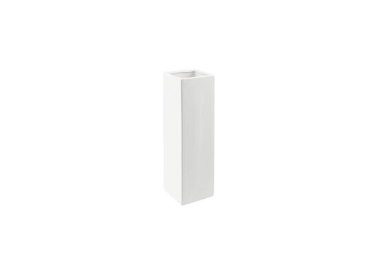 Vaso quadrato ceramica h.180x40x40