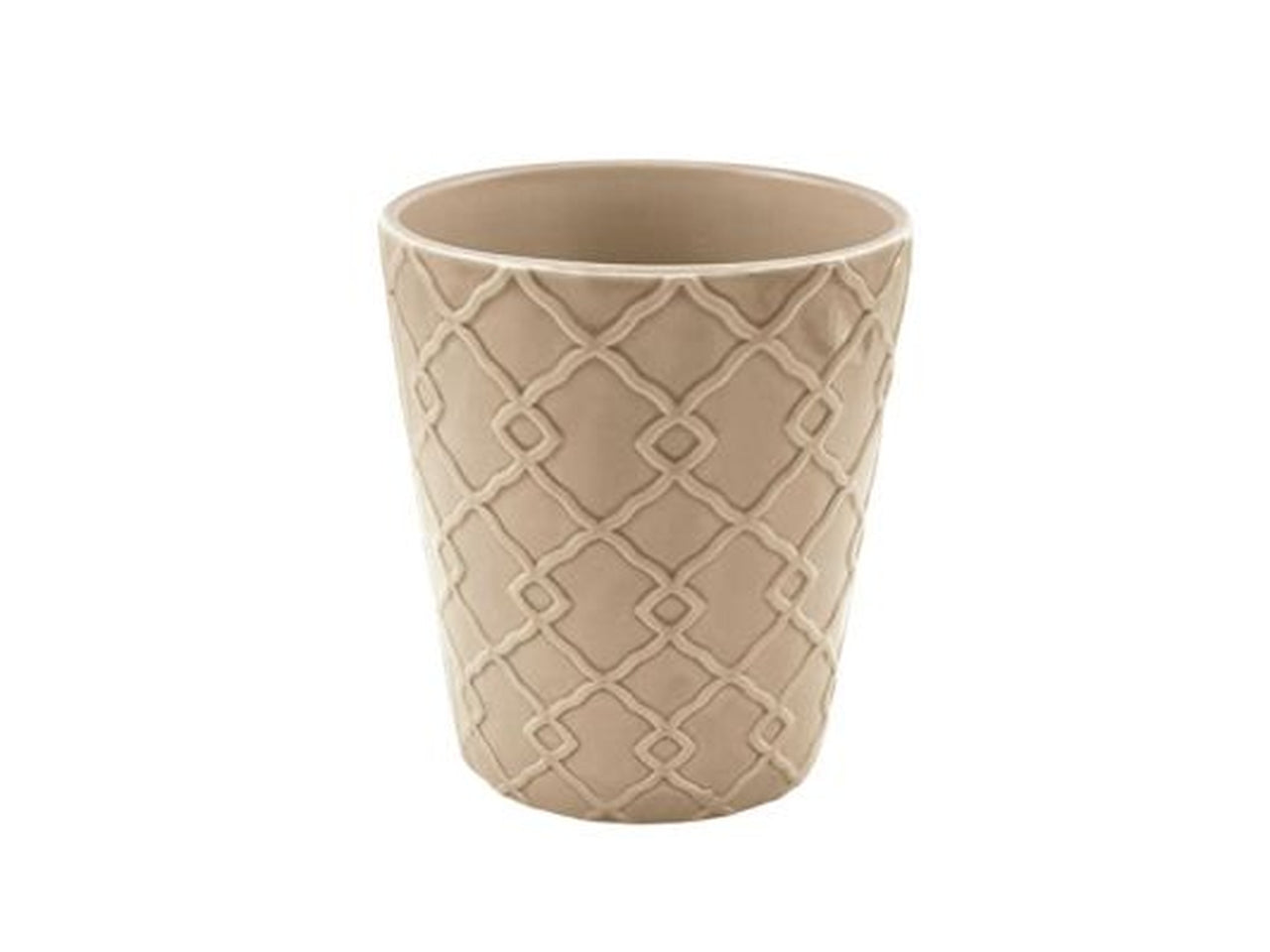 Vaso orchidea tortora h.140xd.130 interno h.130xd.120