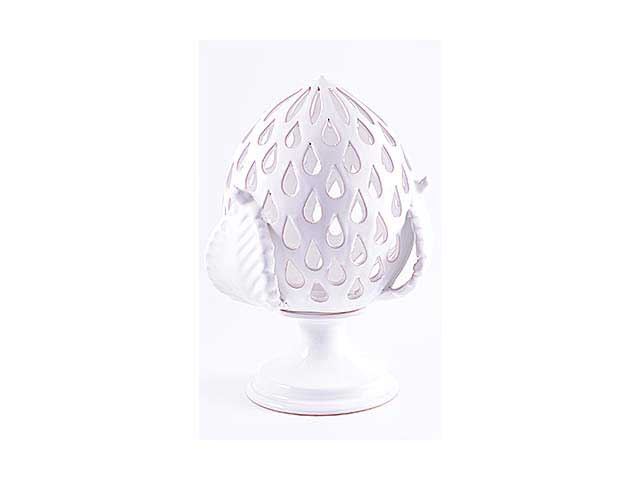 Lampada pumo traf. gr. artigianale H.35cm