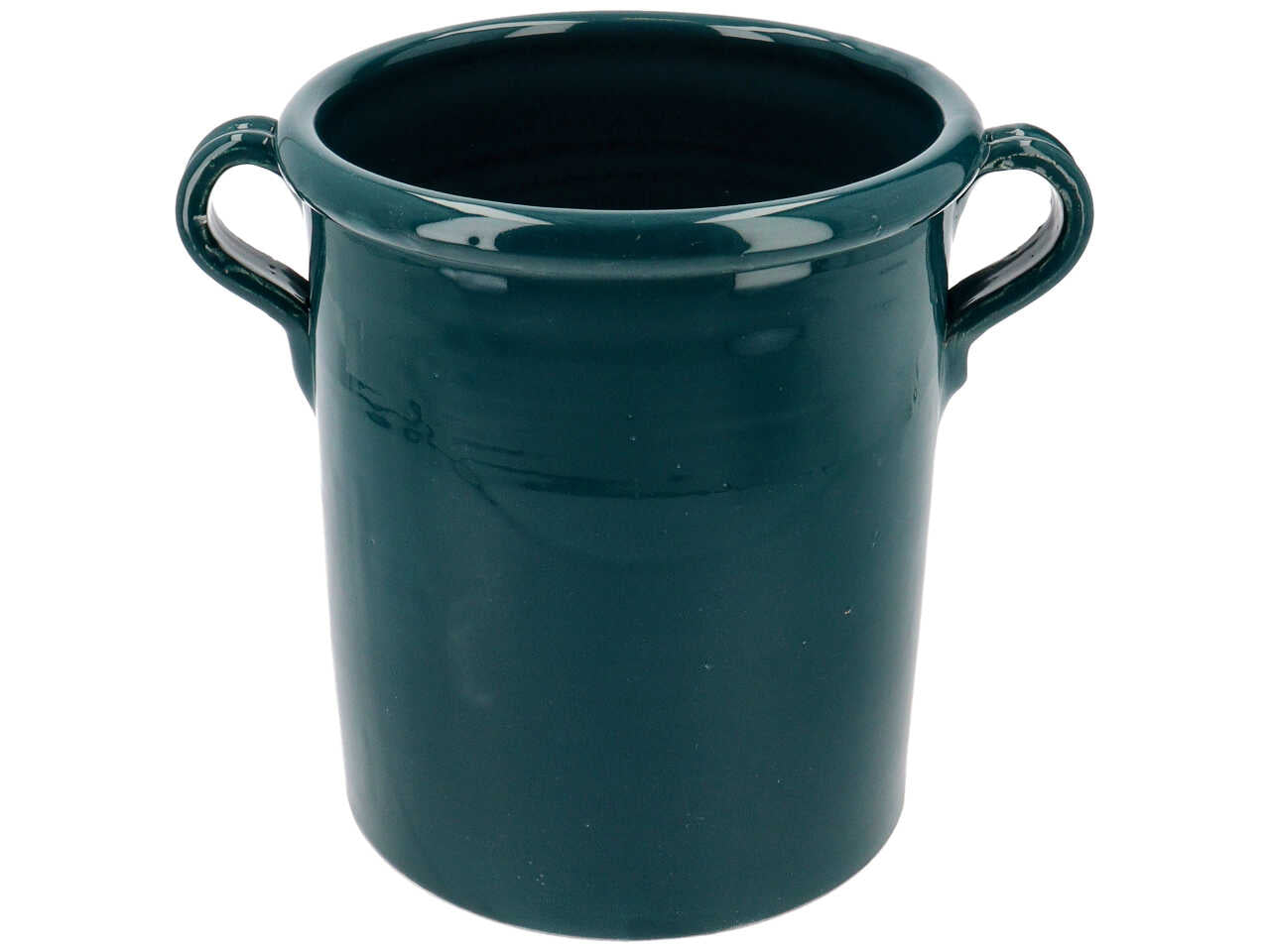 Vaso artigianale 35cm con manici ceramica