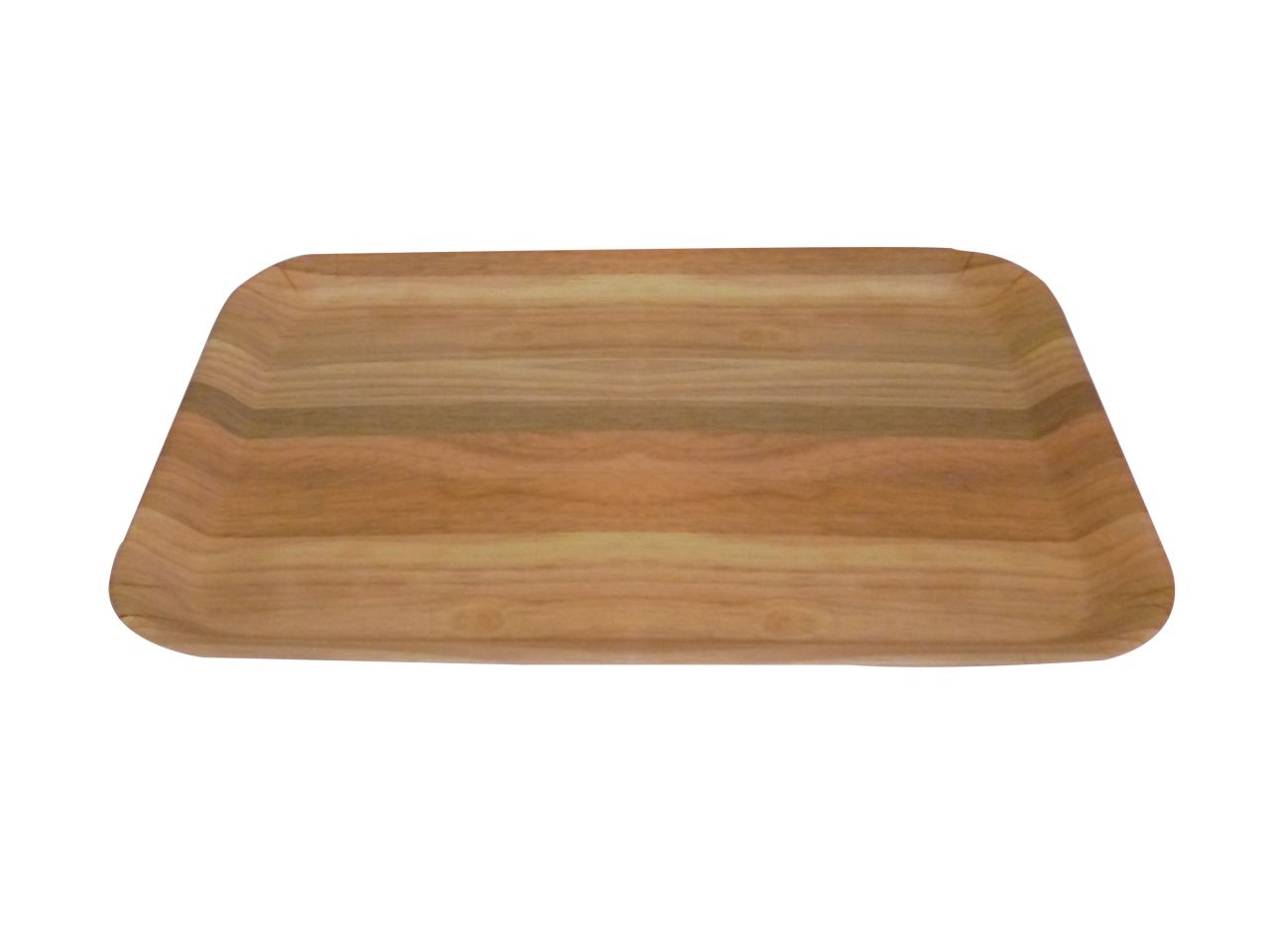Vassoio color legno di melamina 43.2x32,2cm