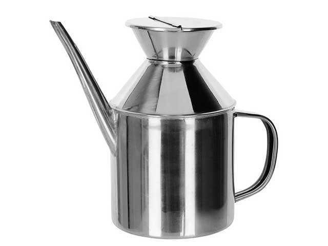 Oliera acciaio bombata 500ml 54172