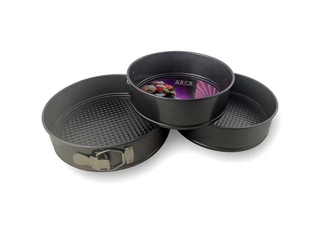 Stampo torta 3 pezzi 20/22/24cm 55060