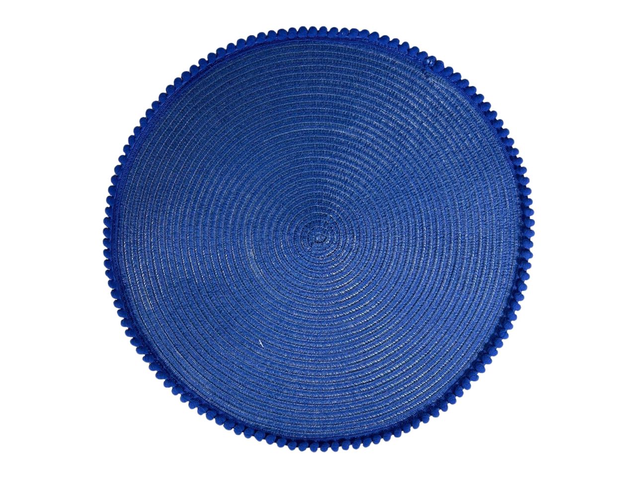 Tovaglietta tonda 38cm blu