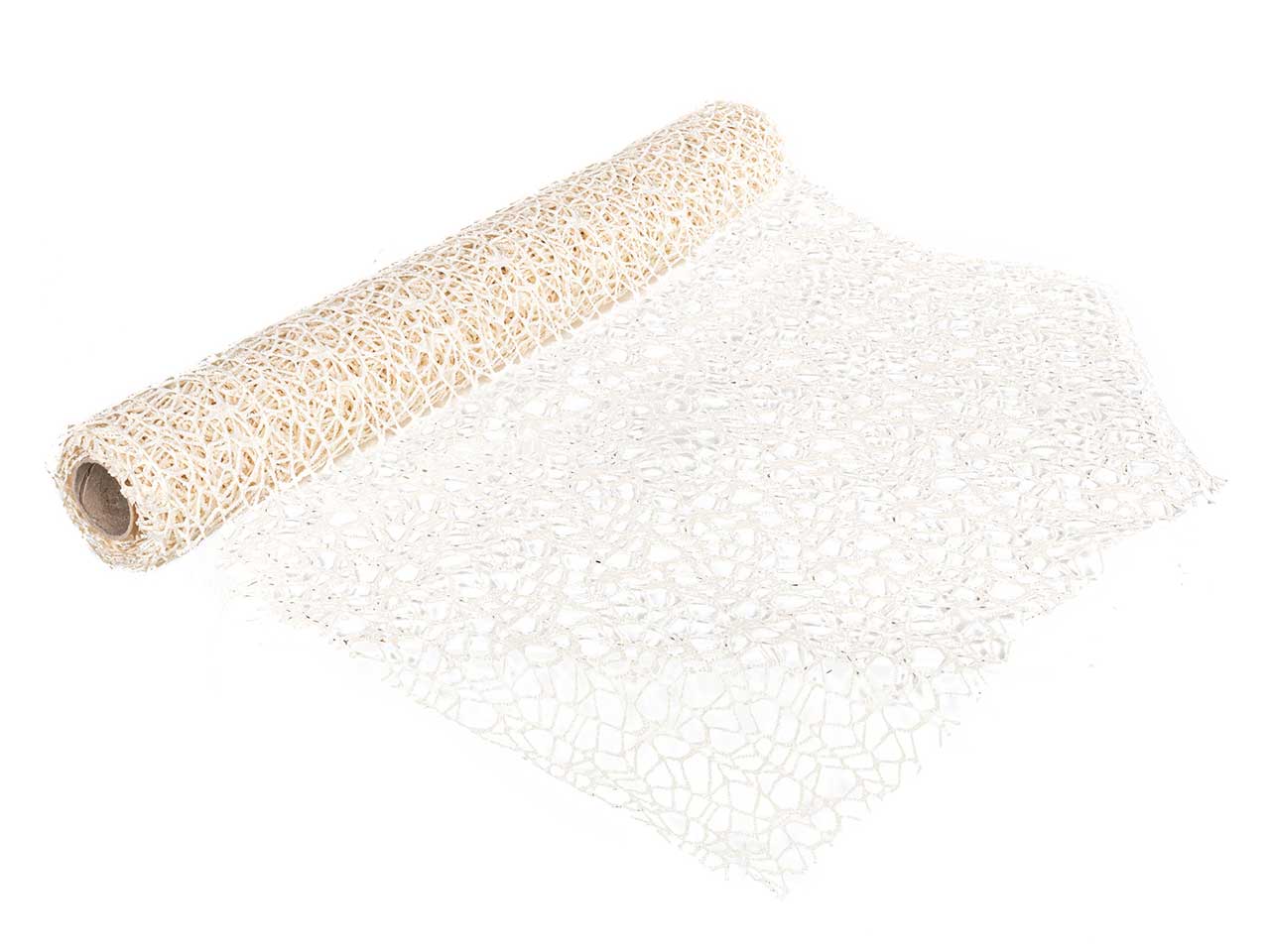 Polycotton net 48x5yard avorio a10008