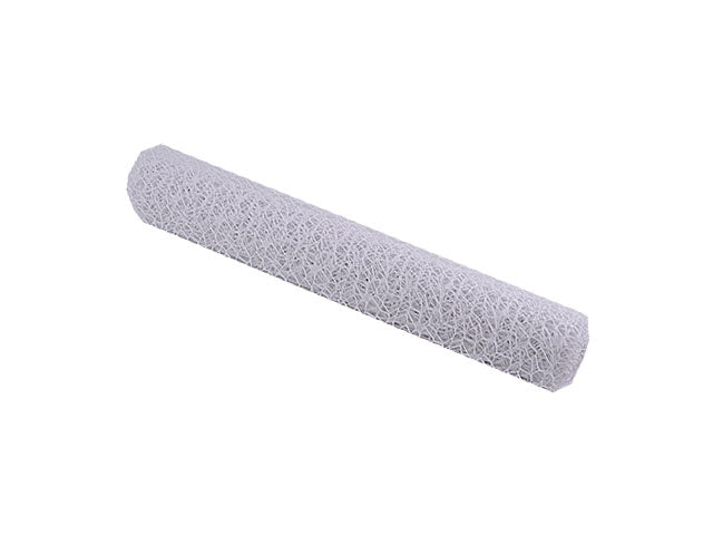 Polycotton net 48x5yard bianco a10008
