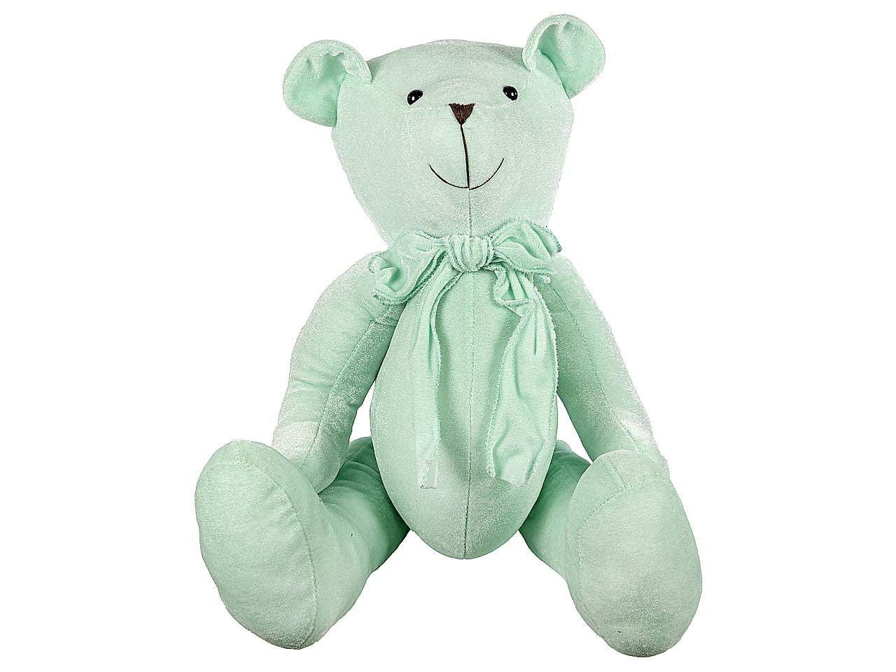 Orsetto velluto 50cm v.menta n25791$