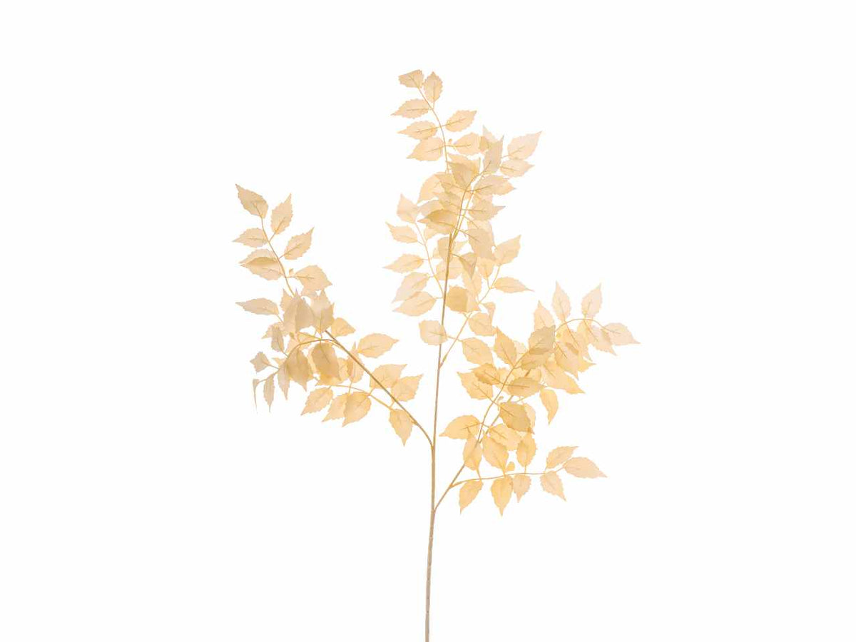 Tralcio foglie bignonia 95cm maxi champagne