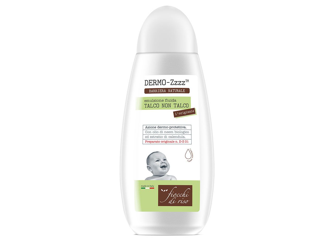 Dermo zzzz Talco Non Talco barriera naturale anti zanzare $