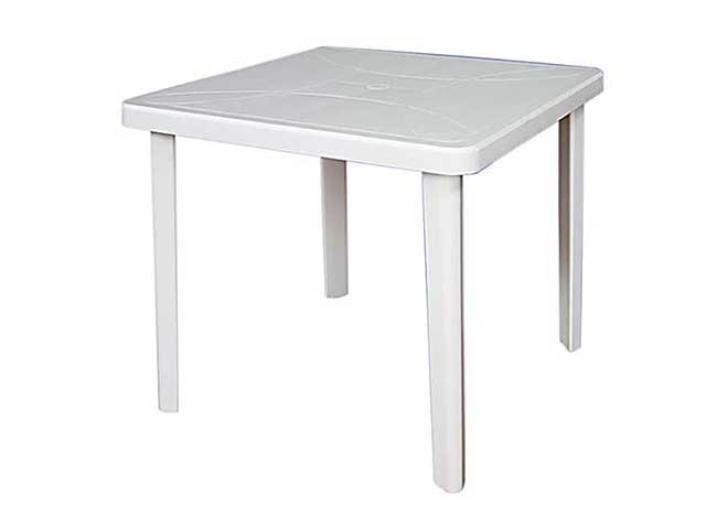 Tavolo nettuno bianco 80x80x72CM