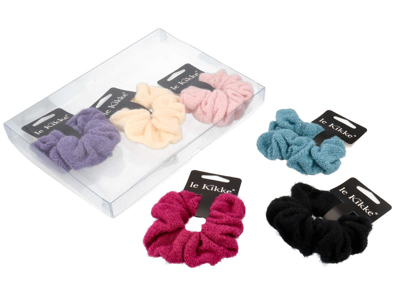 Scrunchies di lana