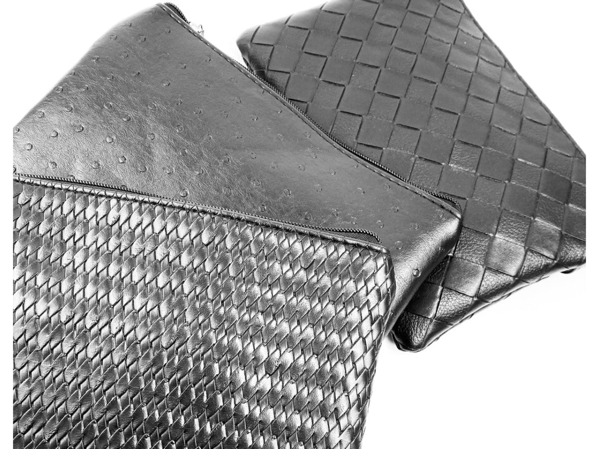 Pochette nero polo play disponibile in 3 fantasie