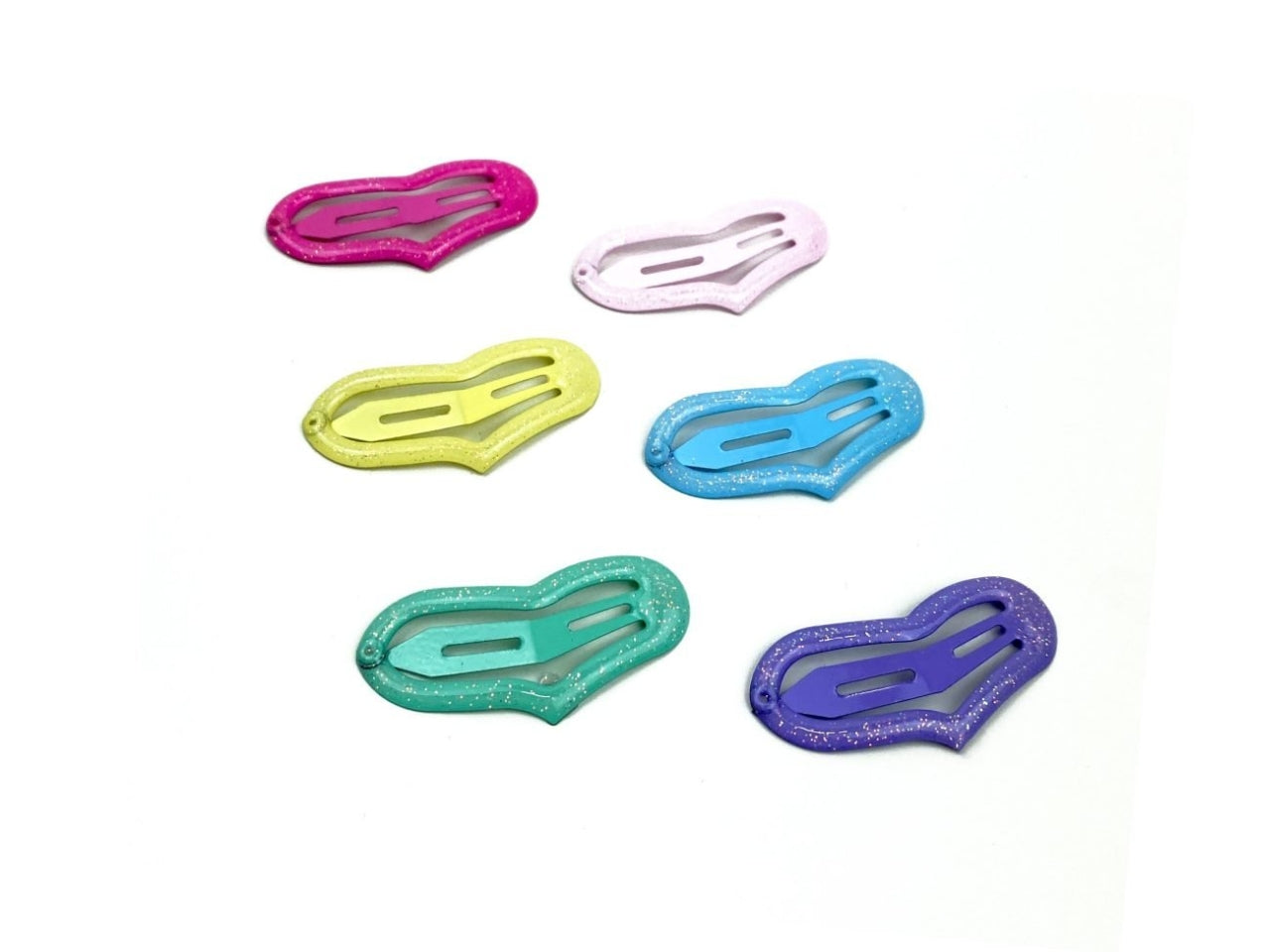 Clic clac 4cm tinta unita con cuore