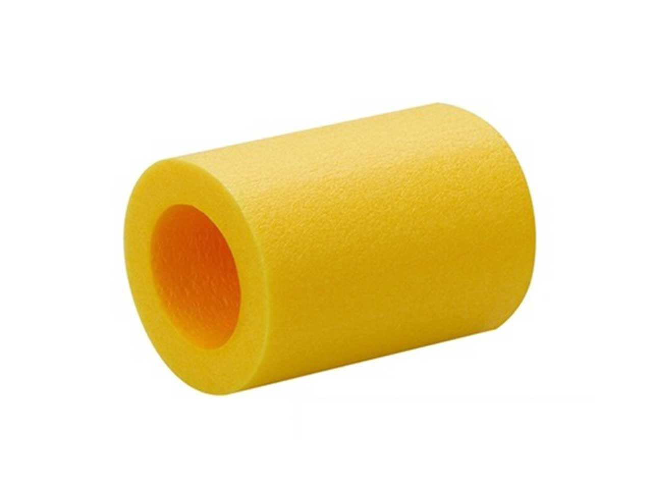 Giunto x tubo piscina in gomma colore giallo -  15x9 cm - Adriatic