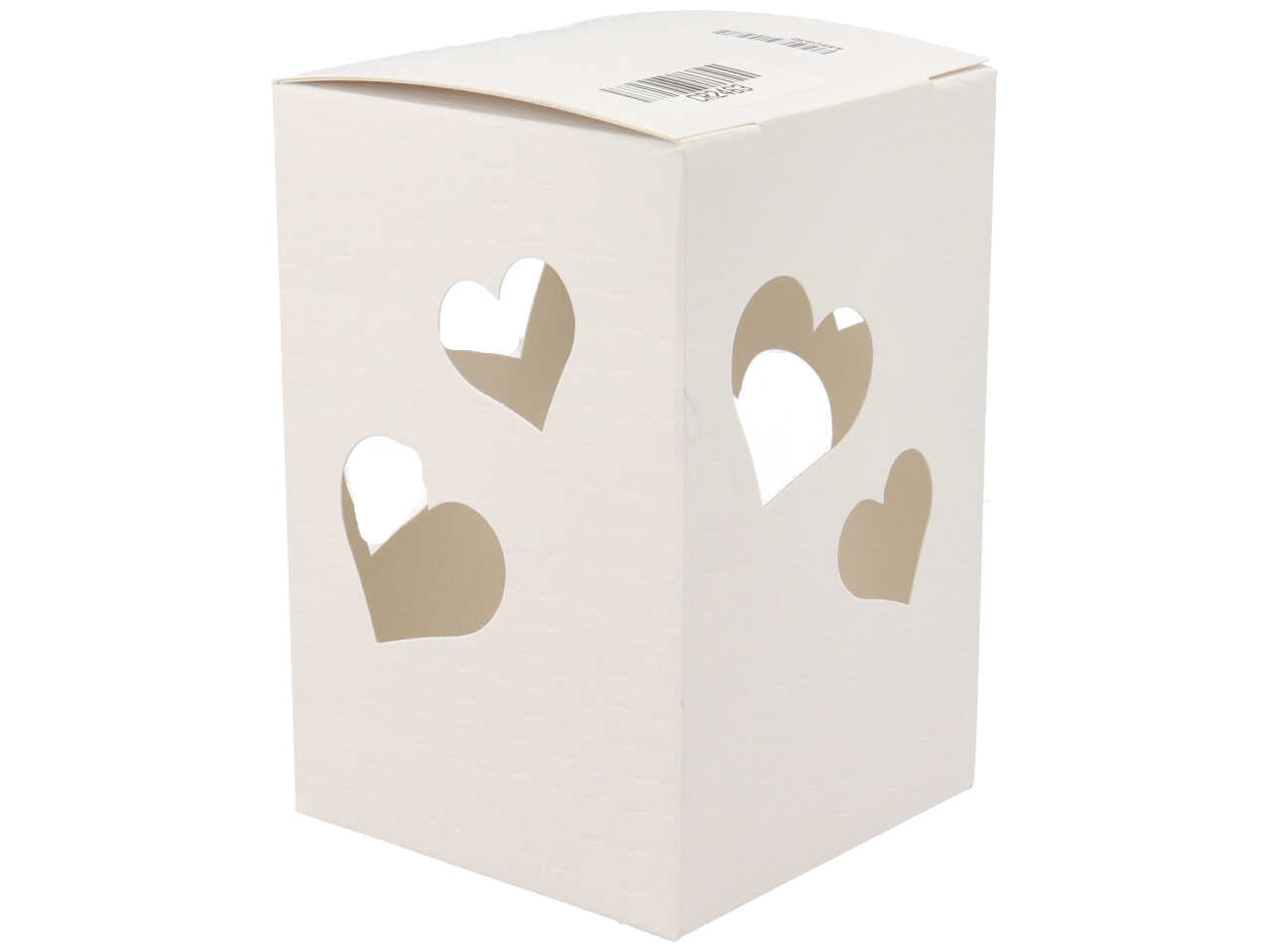 Candela con contenitore legno rosa con albero fango