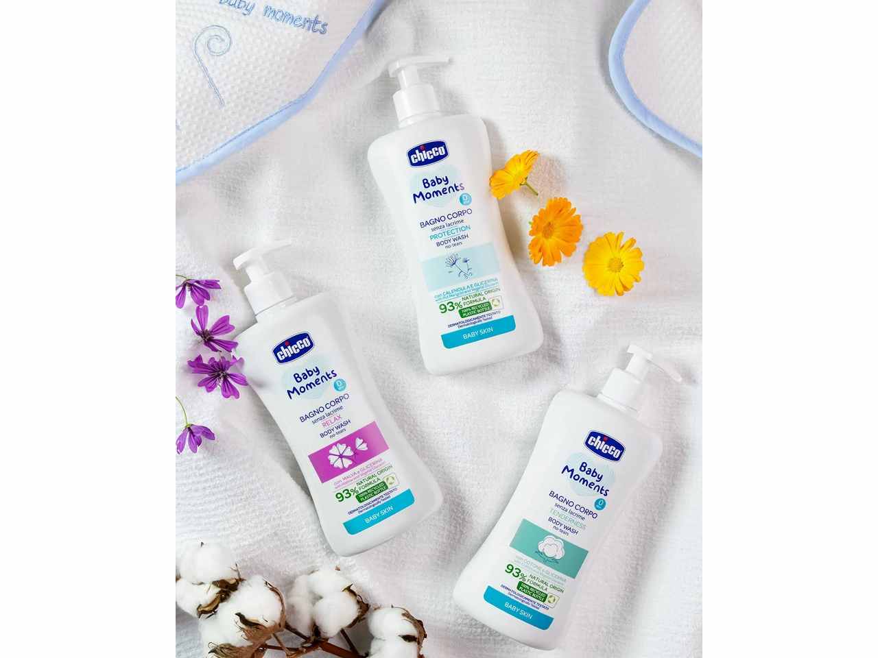 Chicco Bagno corpo tenerezza 500 ml Baby Moments