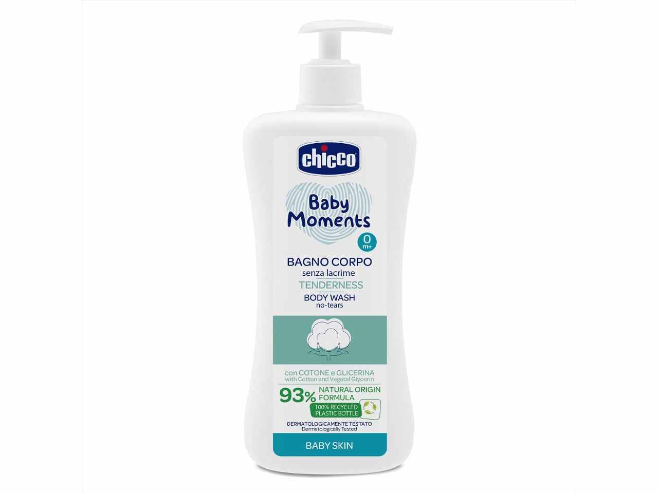 Chicco Bagno corpo tenerezza 500 ml Baby Moments