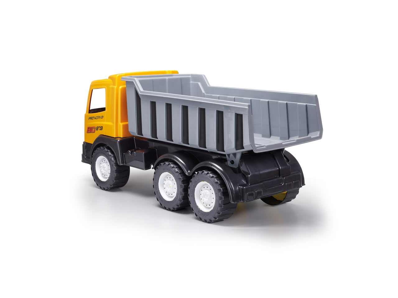 Camion Euro Truck in plastica multicolor, giocattolo per bambini 2+, Made in Italy - 70x25x32 cm - Adriatic