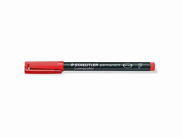 Marcatore staedtler rosso tratto 0.6mm 10 pezzi