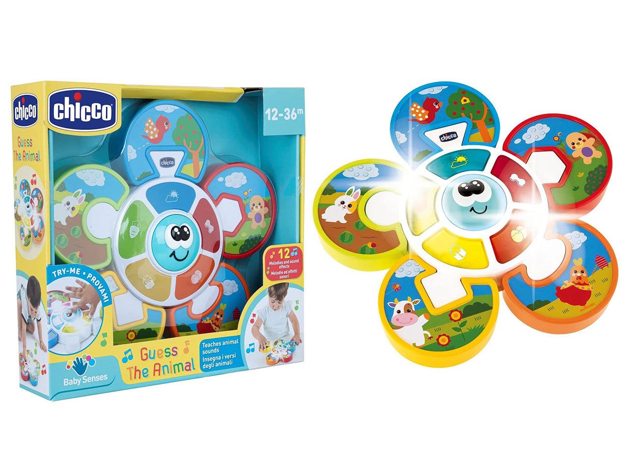 Chicco gioco centro attivita' indovina l'animale