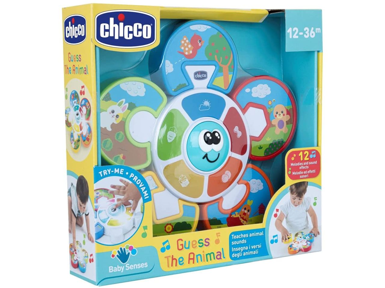 Chicco gioco centro attivita' indovina l'animale