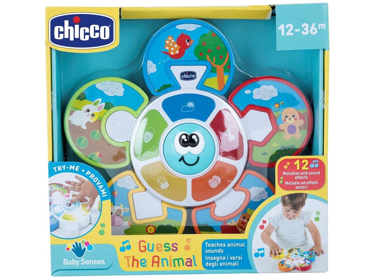 Chicco gioco centro attivita' indovina l'animale