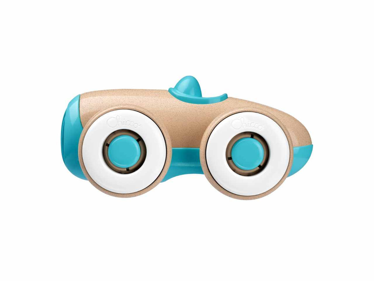 Chicco Macchinina Eco+ Azzurra Mini Veicolo in Legno e Plastica