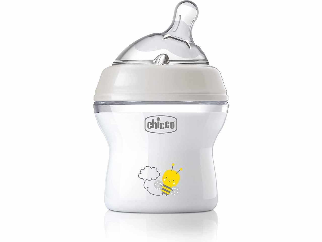 Chicco Natural Feeling Biberon Anticolica Biberon 150 ml con Tettarella Morbida
