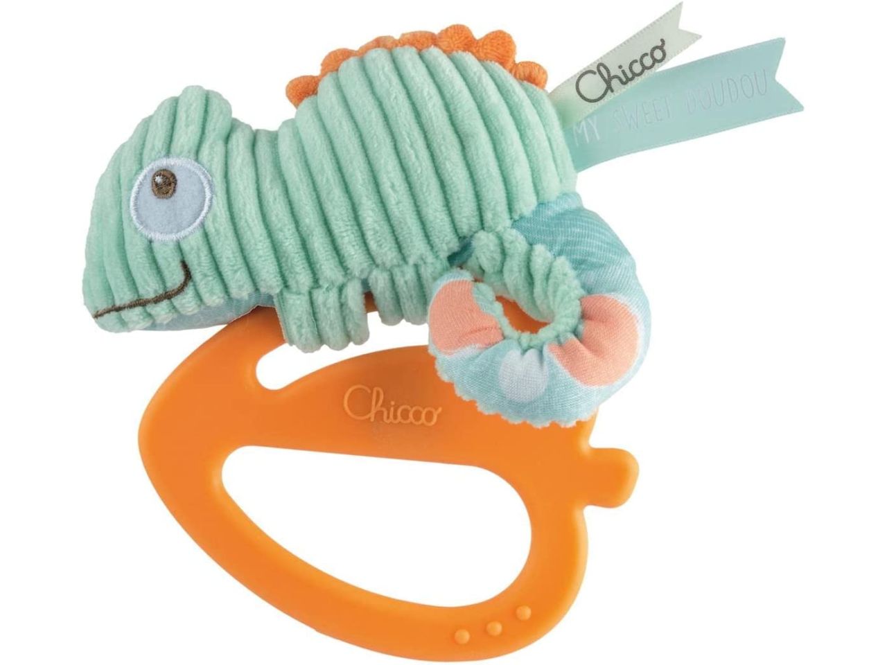 Chicco My Sweet Doudou Camaleonte Massaggiagengive Neonato Trillino 3-18 Mesi