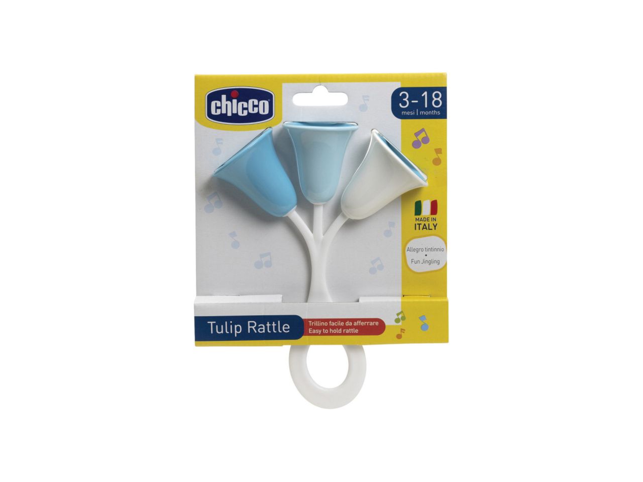 Chicco gioco tulipano sonoro azzurro
